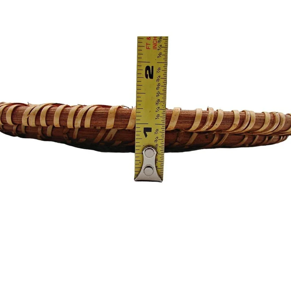 Handmade Charger Plate Placemat Sunburst Woven Artisan Crafted Rustic Table Deco